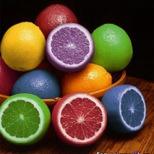 Barevné ovoce